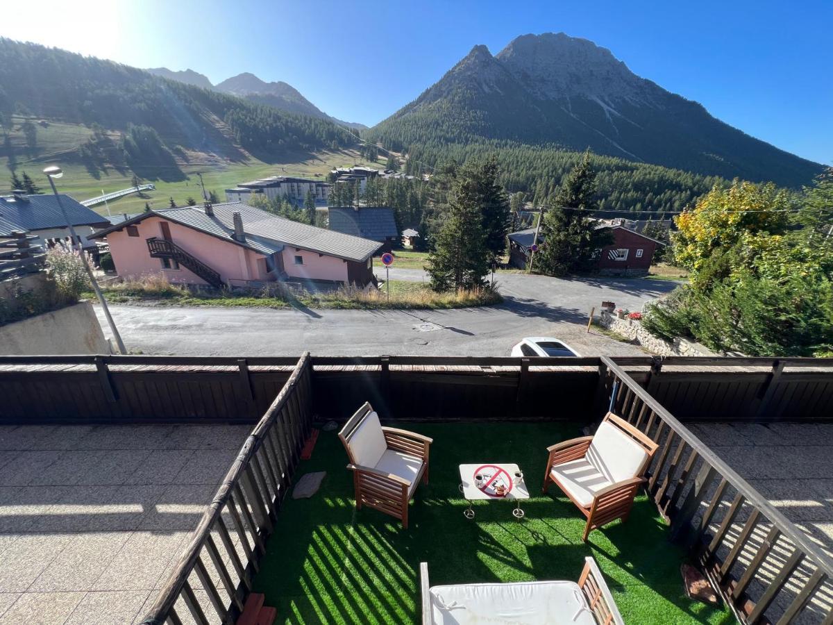 Les Tanieres De Montgenevre - La Marmotte - Duplex 4 P Entierement Renove Avec Vue Magnifique Apartment ภายนอก รูปภาพ
