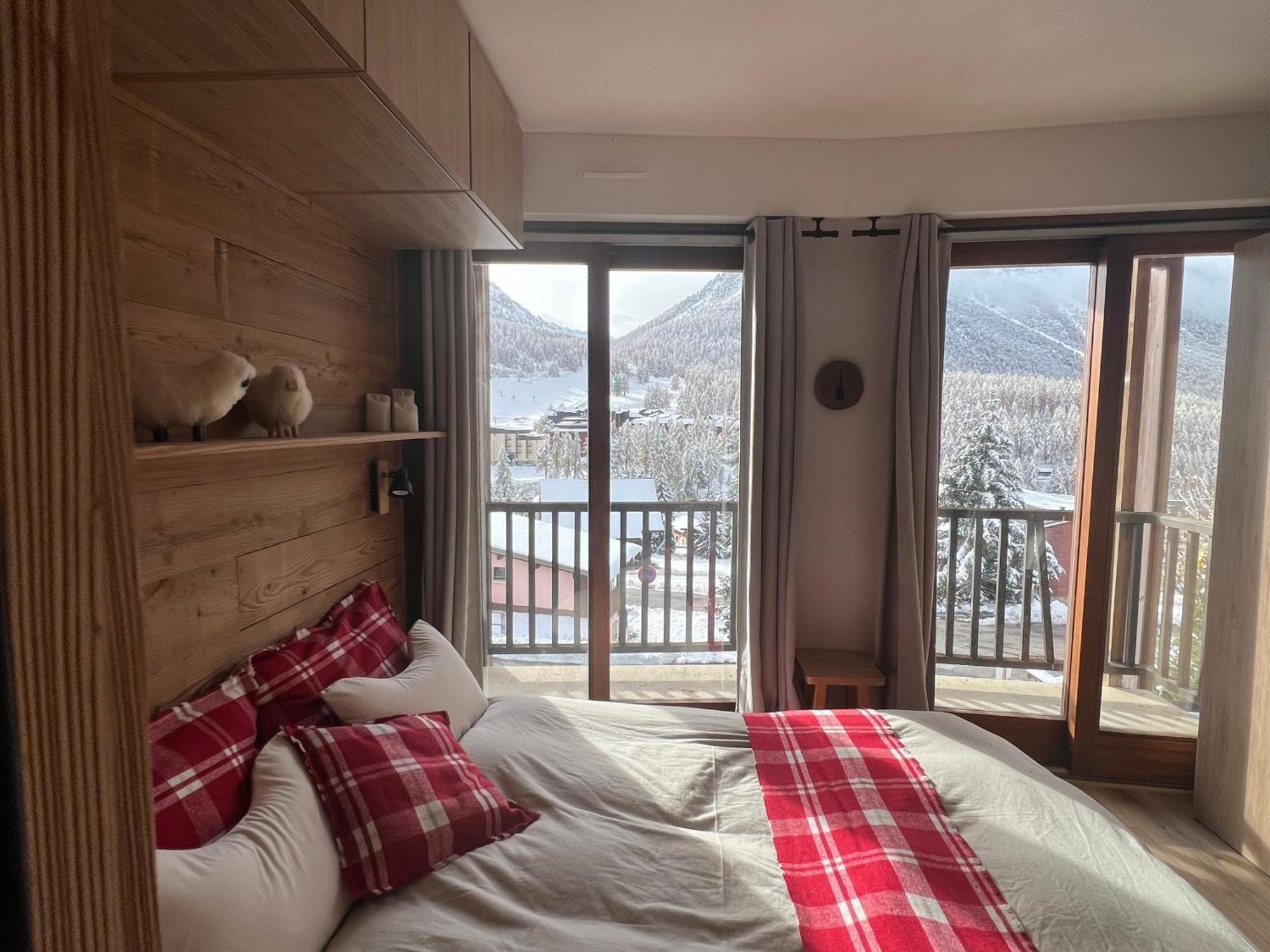 Les Tanieres De Montgenevre - La Marmotte - Duplex 4 P Entierement Renove Avec Vue Magnifique Apartment ภายนอก รูปภาพ